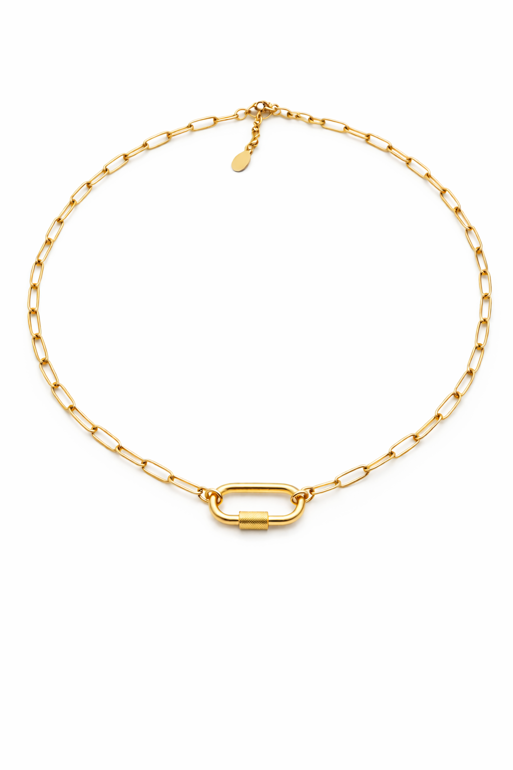 Auzza Core Gold Link Chain Necklace